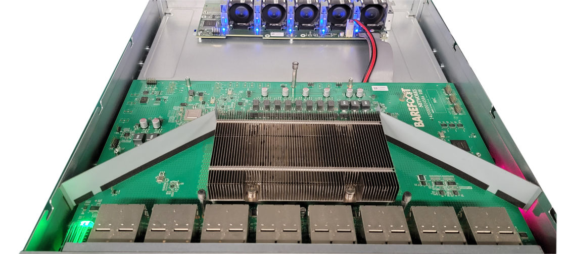 QSFP28 9,5 προγραμματίσημος Ethernet διακόπτης P4 48VDC mbf-P4032X Bpps