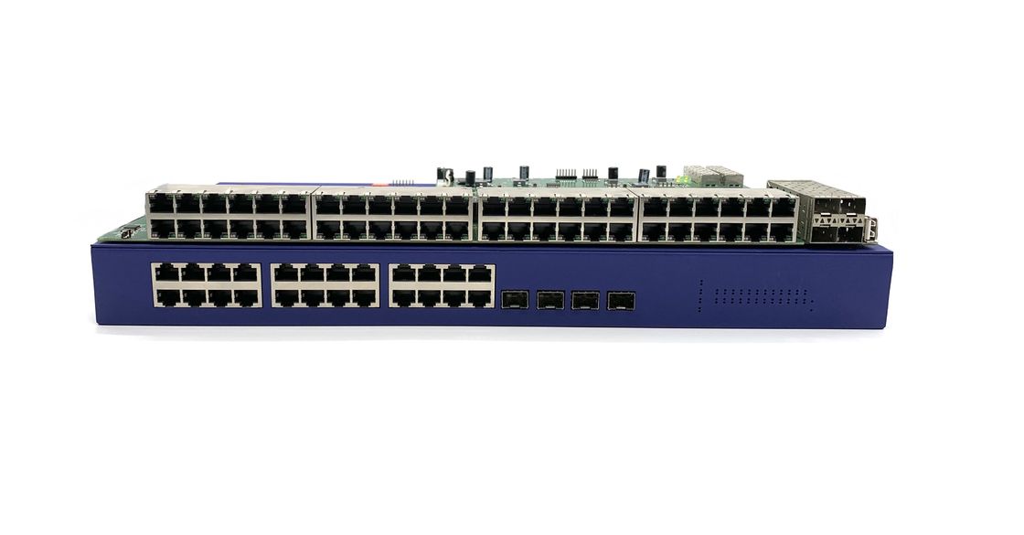 διακόπτης SFP+ L3 MSG9448 CLI διοικητικού Ethernet 96W 206Gbps