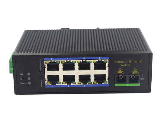 λιμένας διακοπτών MSE1108 8 Ethernet οπτικών ινών 10Base-τ 100M