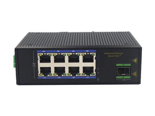 MSG1108 100Base-τ RJ45 1000M βιομηχανικός διακόπτης IP40 Ethernet