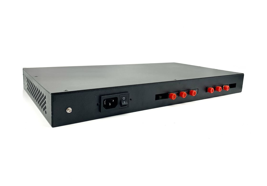 Βιομηχανικός διακόπτης ινών συνήθειας 1310nm/1550nm 20km μεγάλη απόσταση μετάδοσης