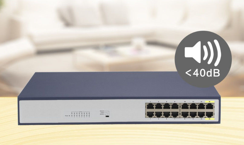 λιμένες διακοπτών MSG1016 16 1000Base-TX 1000M Gigbit Ethernet
