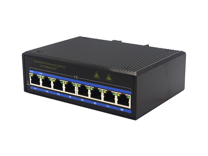 3W MSE1008 8 βιομηχανικός Ethernet διακόπτης λιμένων 10Base-τ