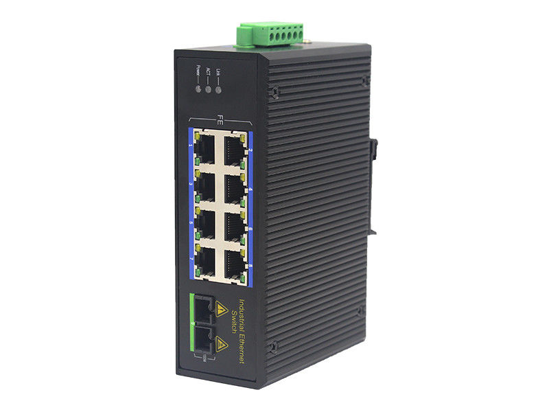 λιμένας διακοπτών MSE1108 8 Ethernet οπτικών ινών 10Base-τ 100M
