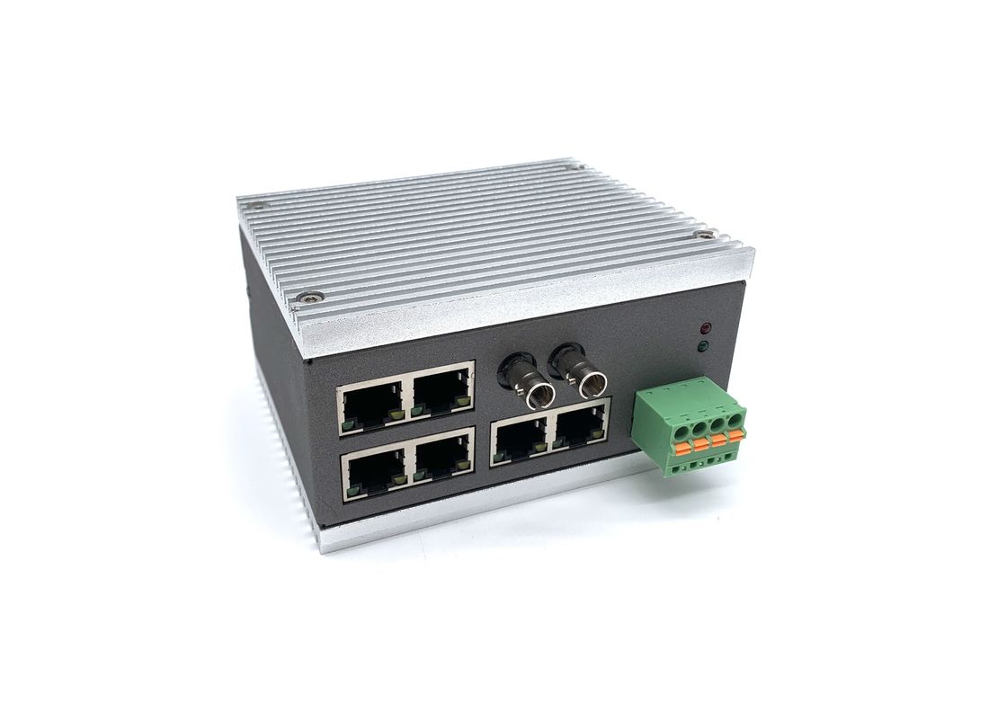 IP40 RJ45 MSE1206 διακόπτης Ethernet 6 λιμένων 10Base-τ 100M