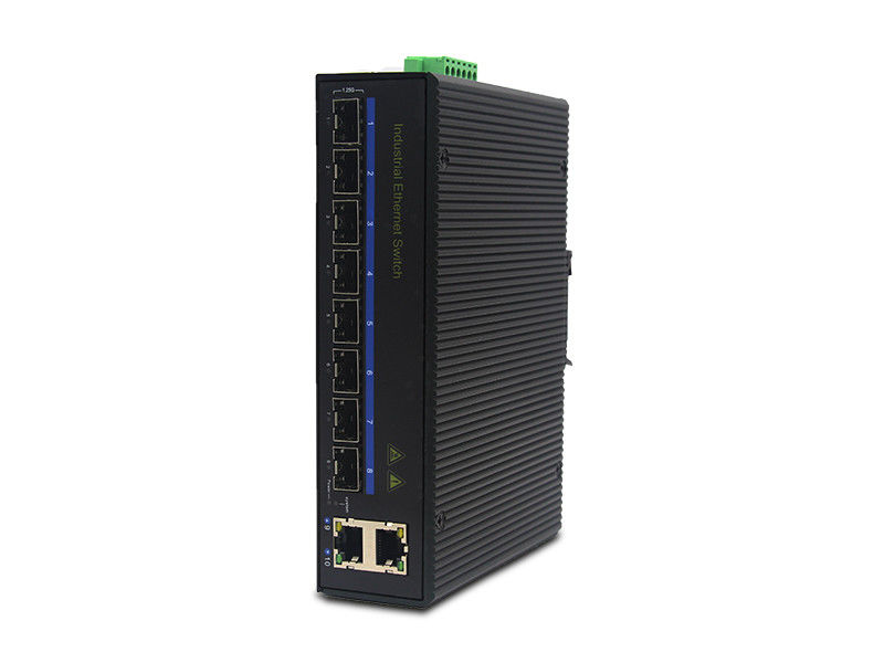 MSG1802 RJ45 2 βιομηχανικός Ethernet διακόπτης λιμένων 10Base-τ 100Base-TX