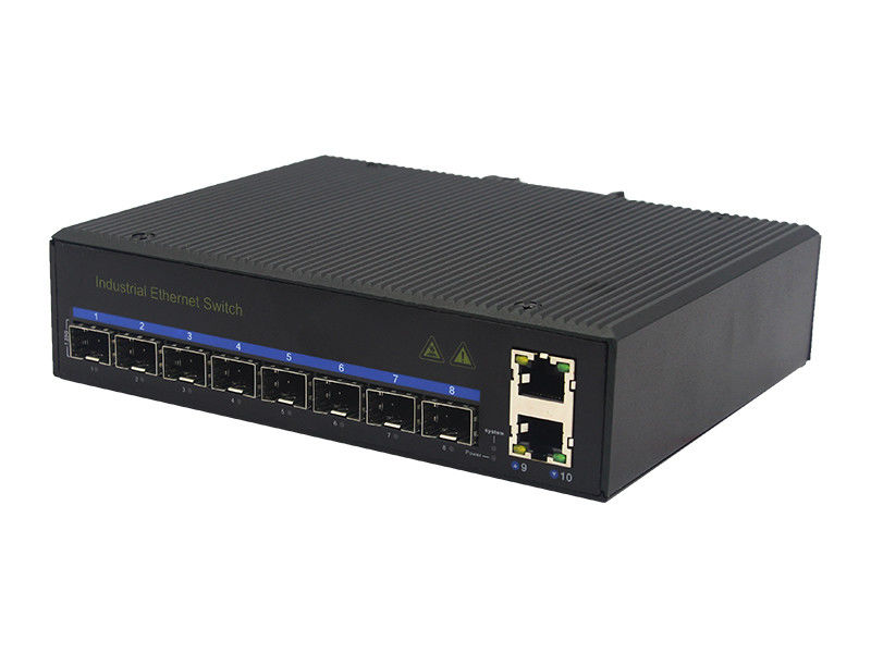MSG1802 RJ45 2 βιομηχανικός Ethernet διακόπτης λιμένων 10Base-τ 100Base-TX