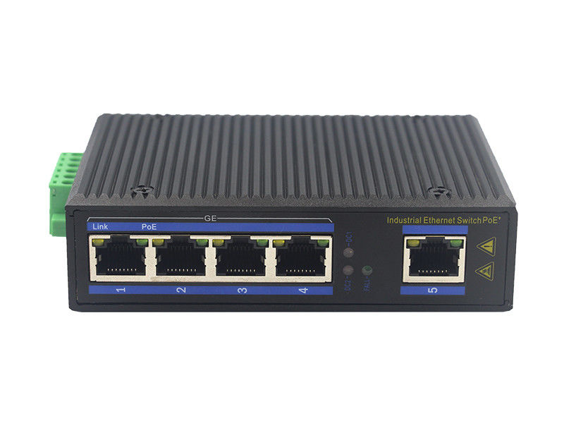 Διακόπτης IP40 MSG1204P 1000M 4 port10Base-τ σημείου εισόδου Ethernet ινών