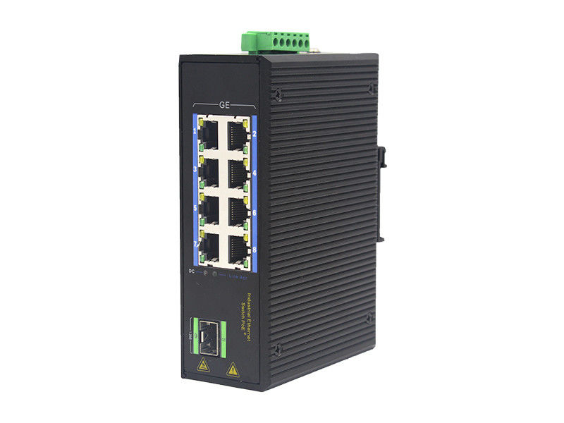 MSG1108P 100Base-τ RJ45 1000M βιομηχανικός Ethernet διακόπτης IP40 σημείου εισόδου