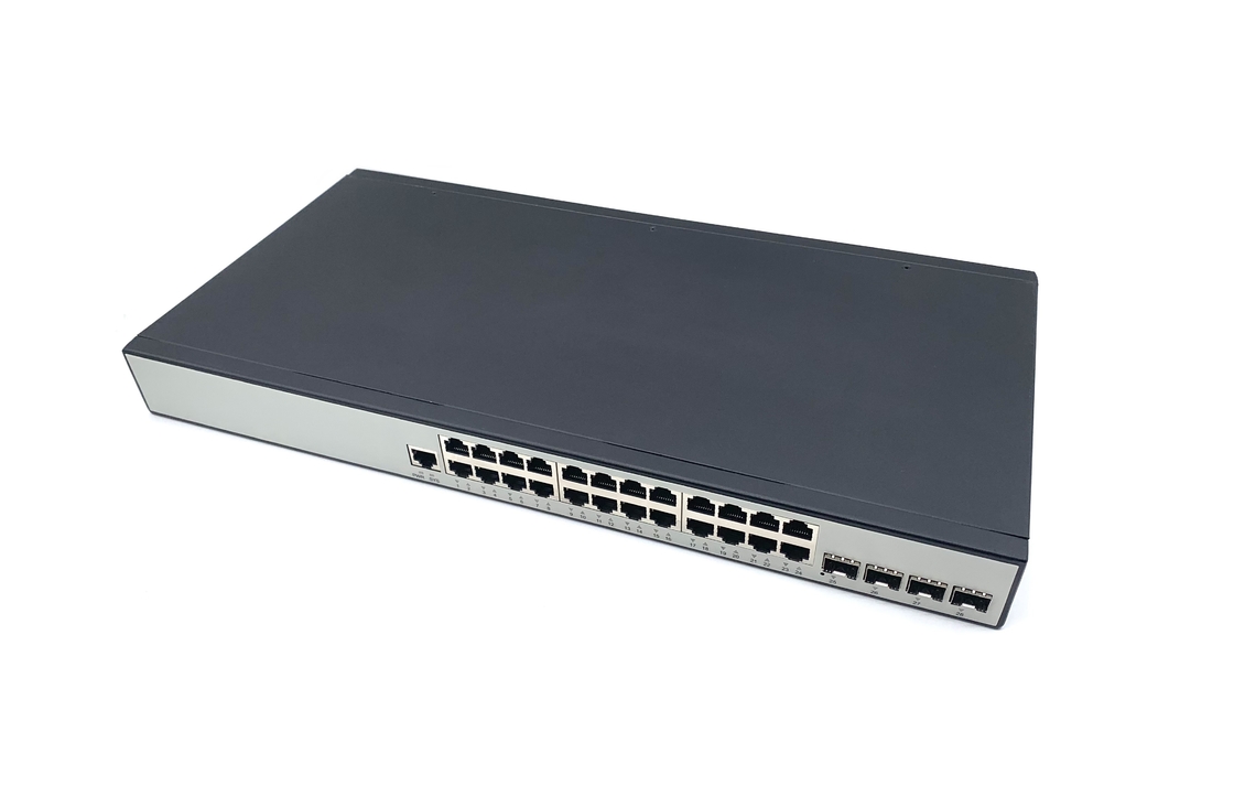 L3 διακόπτης 24 X 10 διοικητικού Ethernet/λιμένες 100M/1000M/2.5G βάση-τ 6 Χ 10G SFP